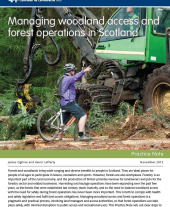 Managing Woodland Access and Forest Operations in Scotland